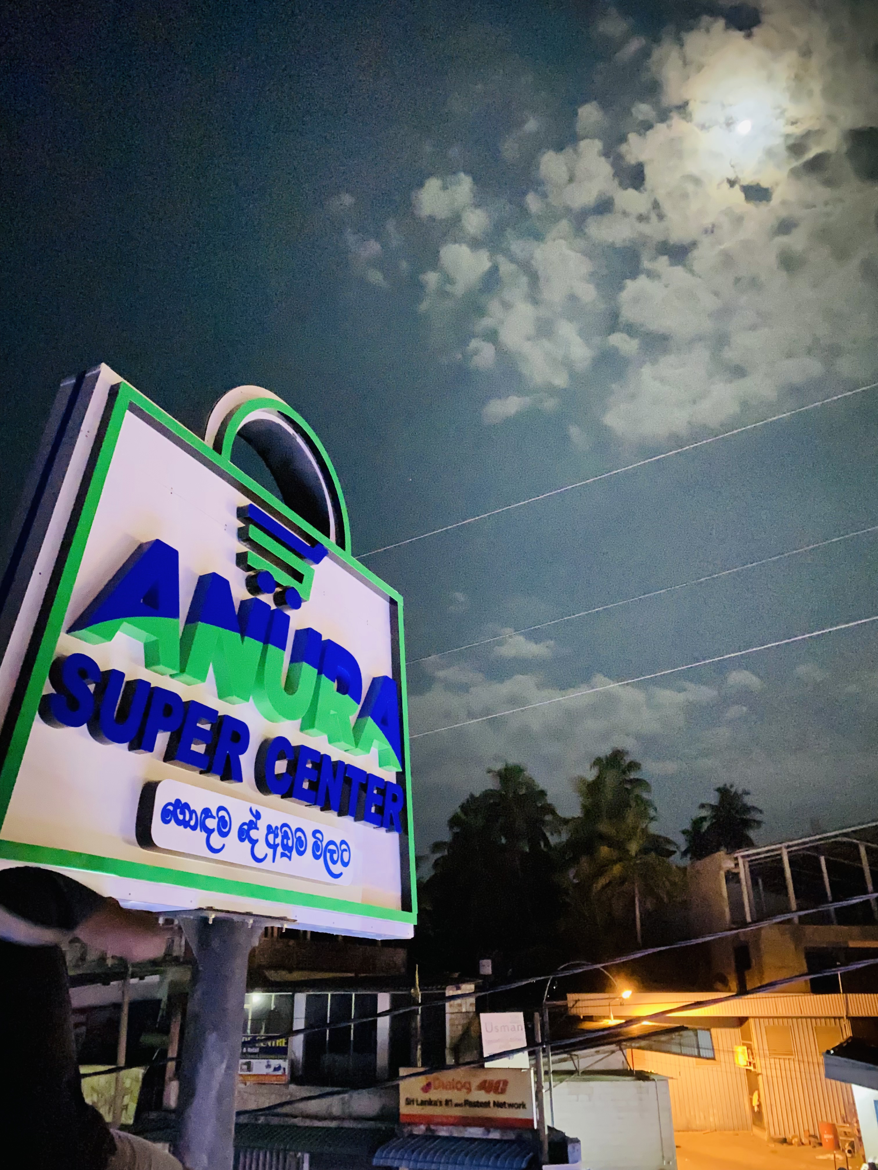 Supermarket Shop Sign