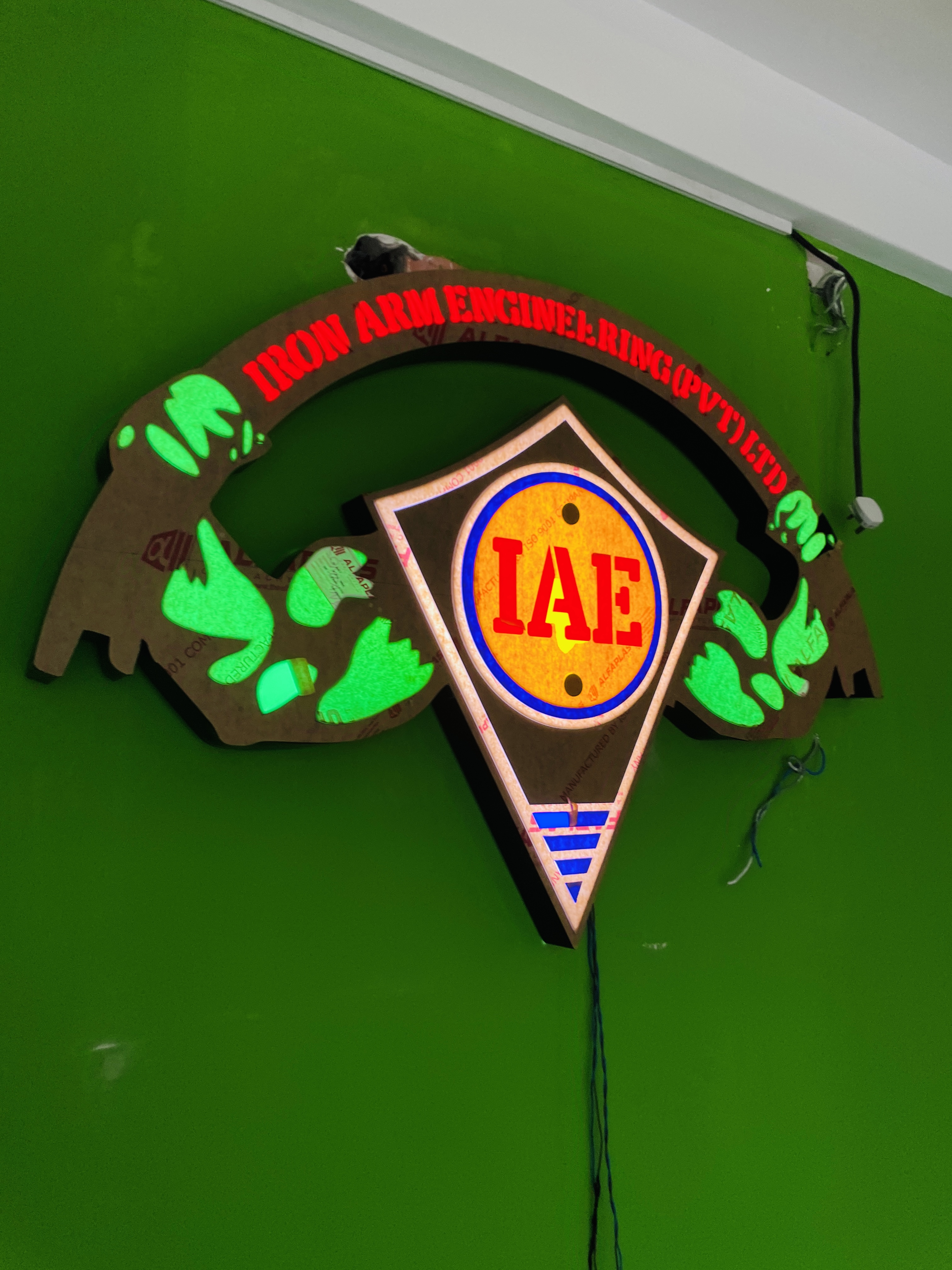 Engineering Company Logo Sign